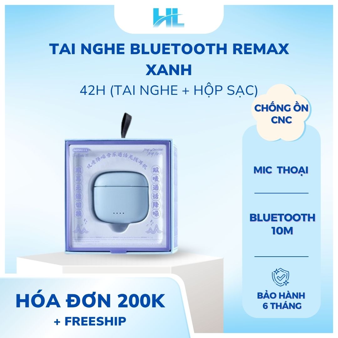 Tai nghe Blutooth Remax Blu